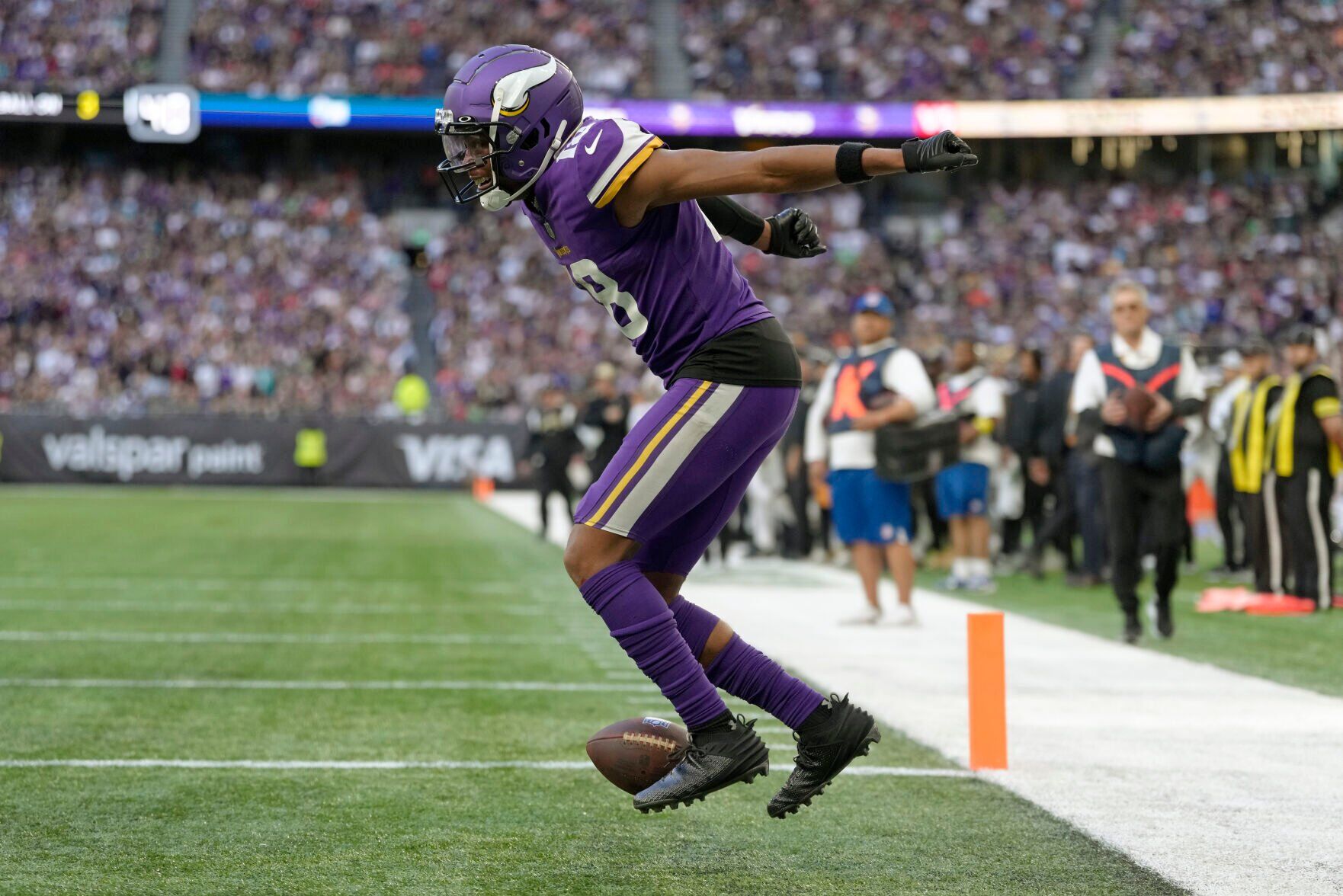 APTOPIX Britain Vikings Saints Football